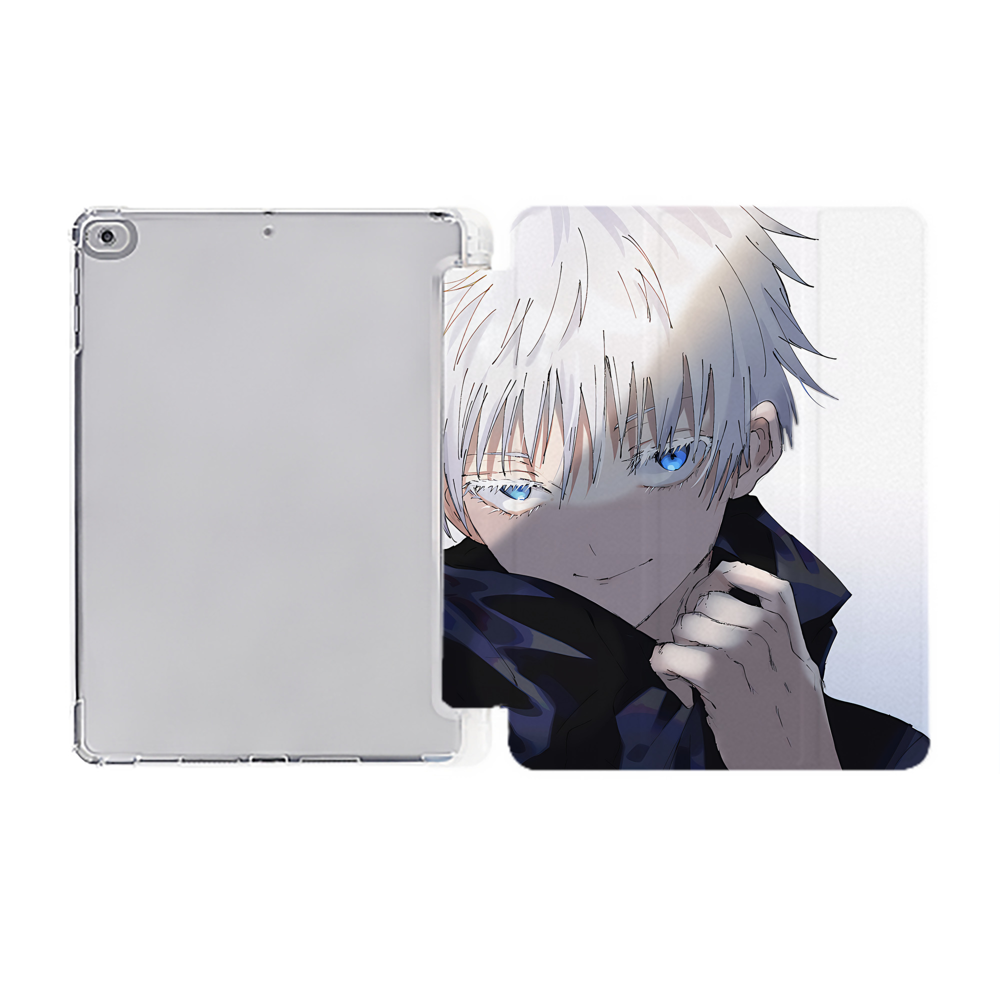 （画像用） SPY×FAMILY间谍家家酒 IPad ケース ペン収納付き 三つ折りスタンド PUレザー×シリコン 対応機種9.5/10.5/10.9インチ